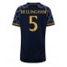 Real Madrid Jude Bellingham #5 Dámské Venkovní Dres 2023-24 Krátkým Rukávem